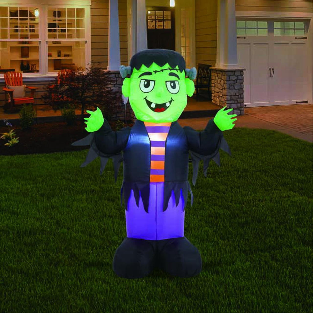 Frank Jr. Airblown Yard Inflatable, Multicolor, 4', Halloween by Way To Celebrate
