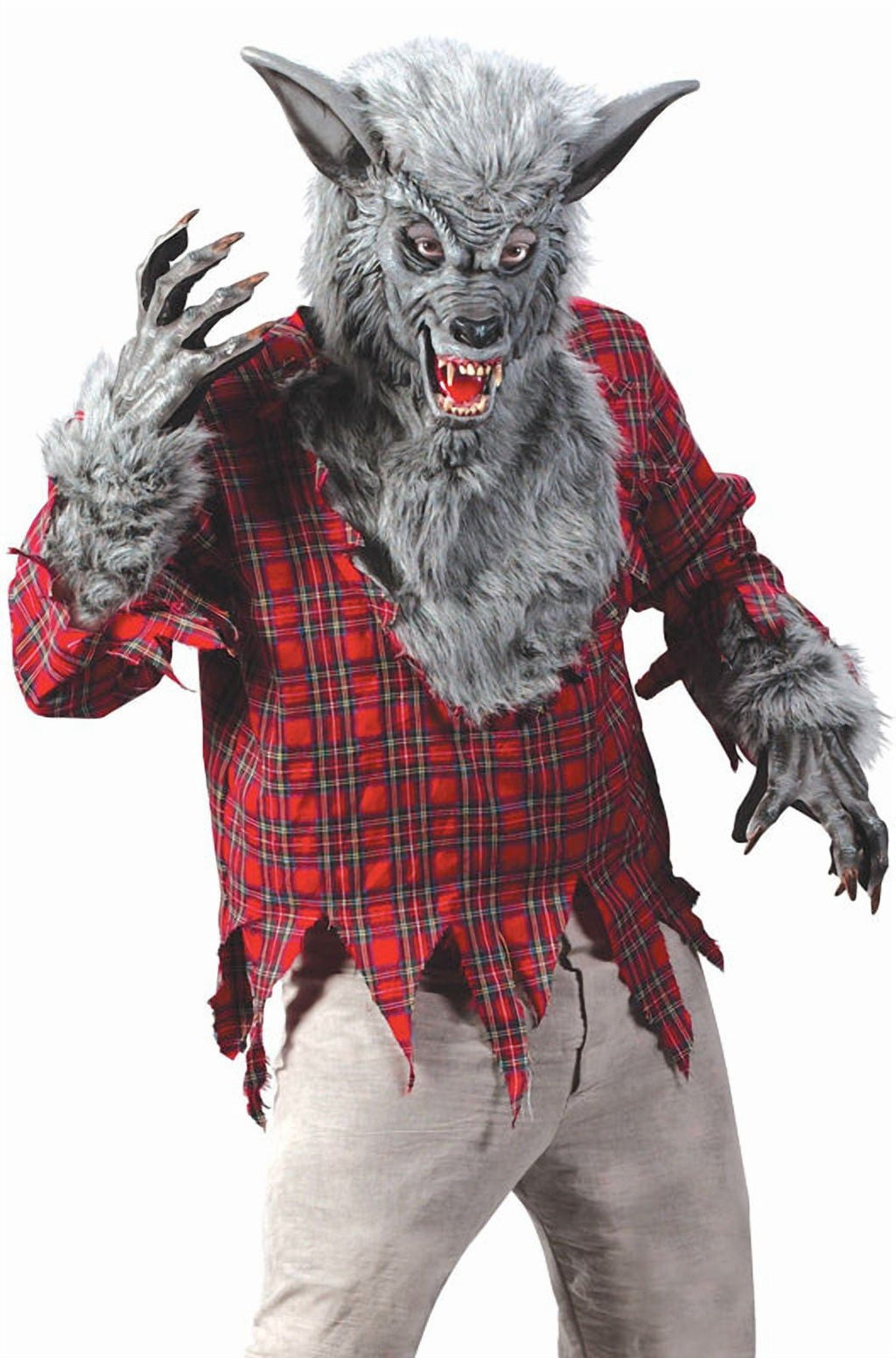 Fun World Werewolf Men's Halloween Fancy-Dress Costume for Adult, One Size