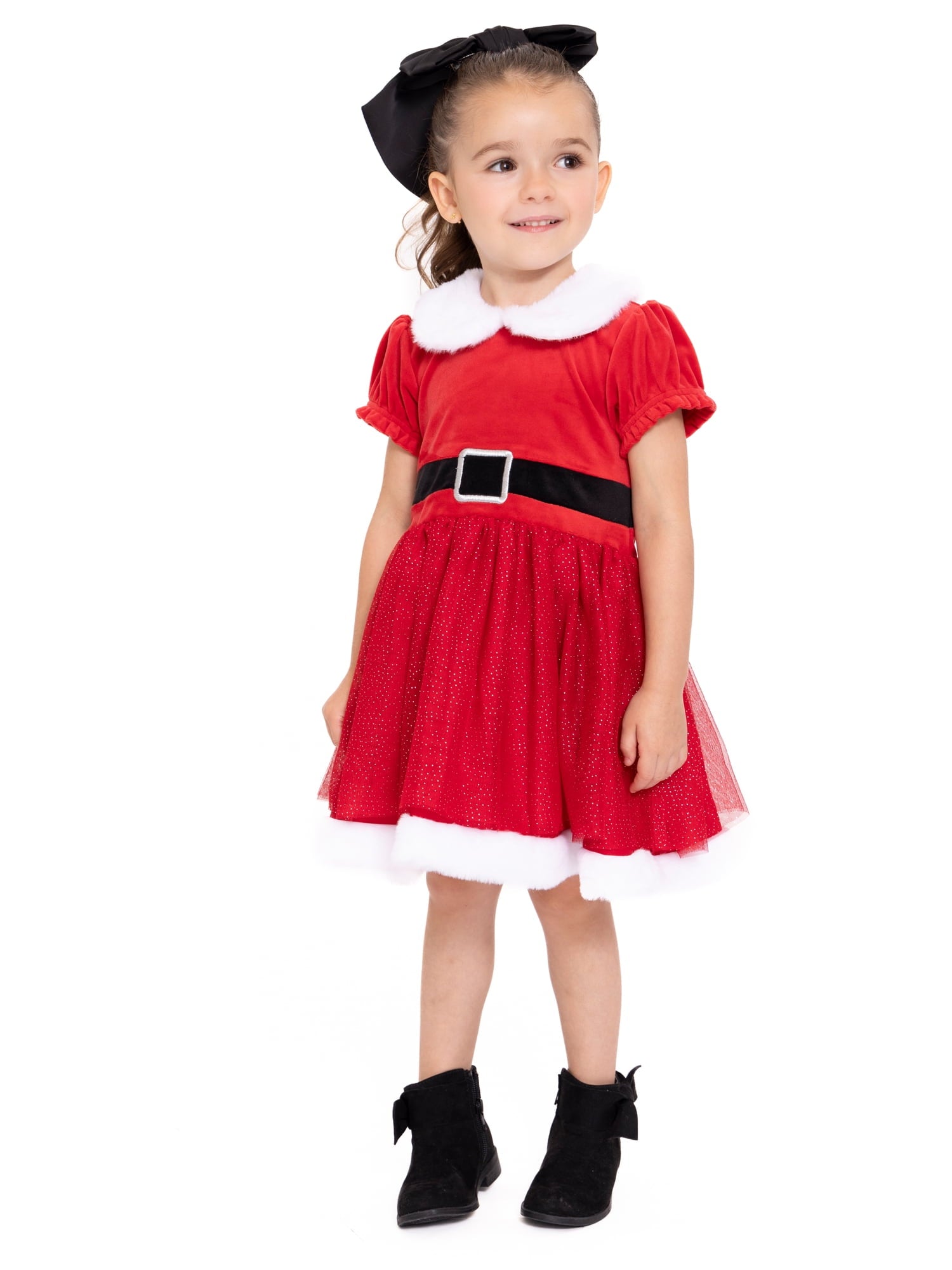 Toddler Girl Elf Velour Cosplay Dress, Sizes 12M-5T