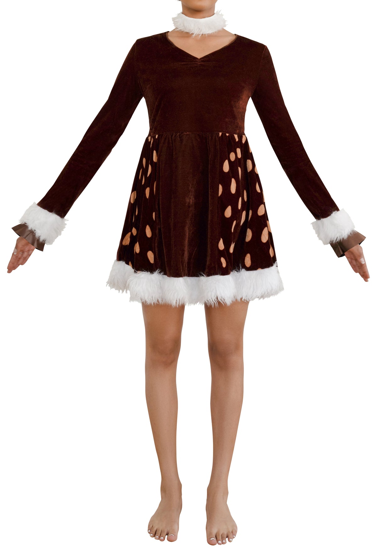 Deer Me! Halloween Costume for Adults, Women's Size 2X (20/22W), by Way to Celebrate