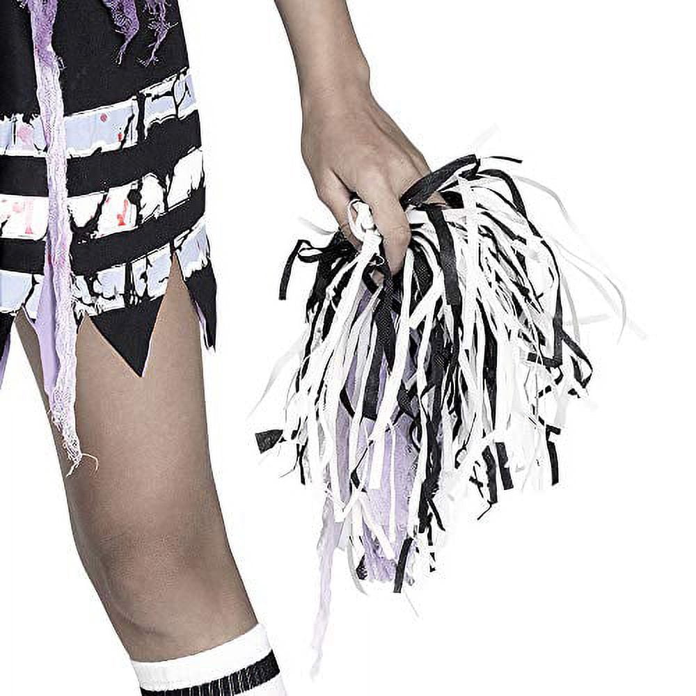 Fun World Zombie Fearleader Costume for Girls, Large (12-14), Includes Dress Socks Pom Poms
