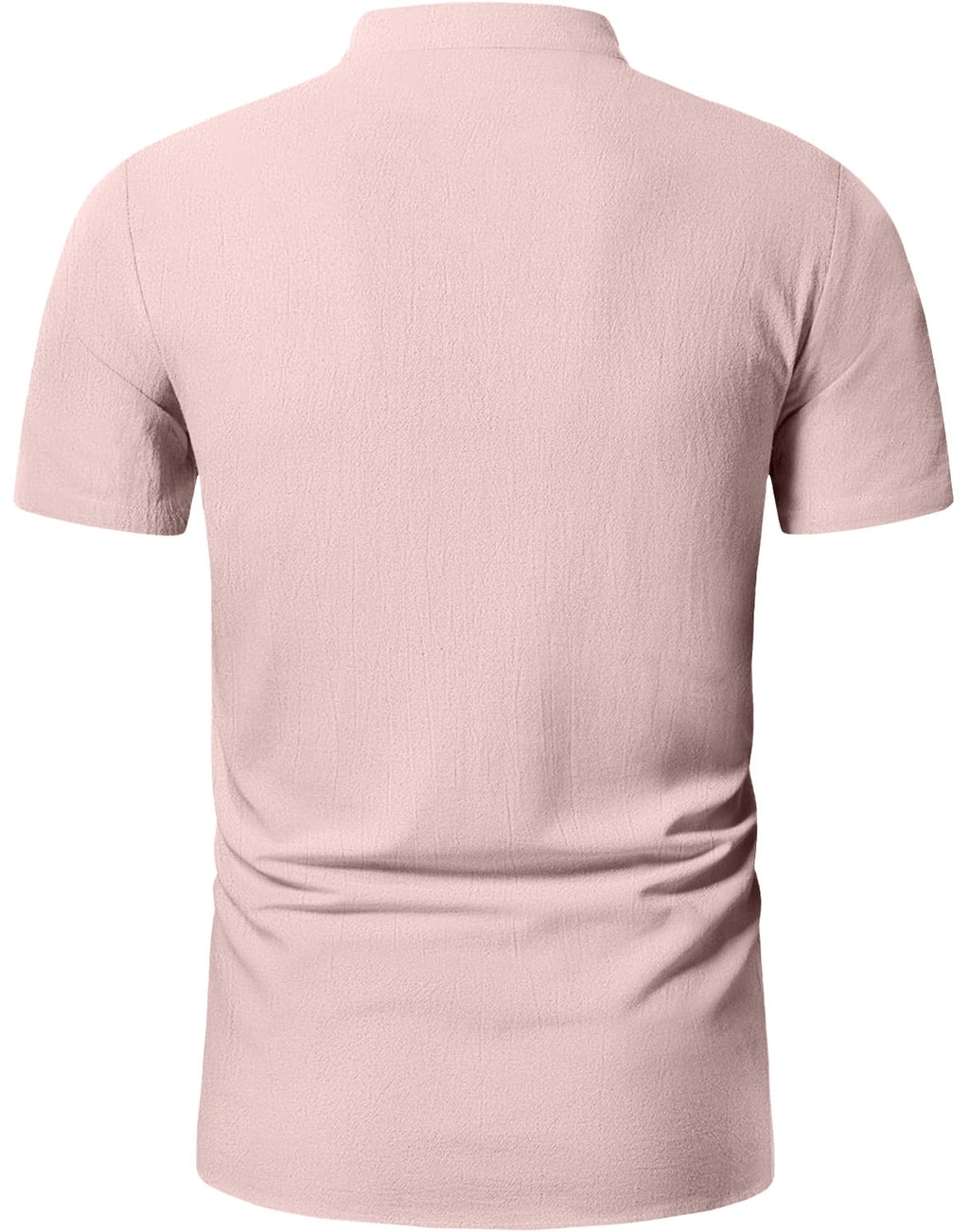 HAOMEILI Men's Short Sleeve Shirts Retro Style Lace up for Medieval,Viking,Hippie Halloween Cosplay Pirate Renaissance Costume