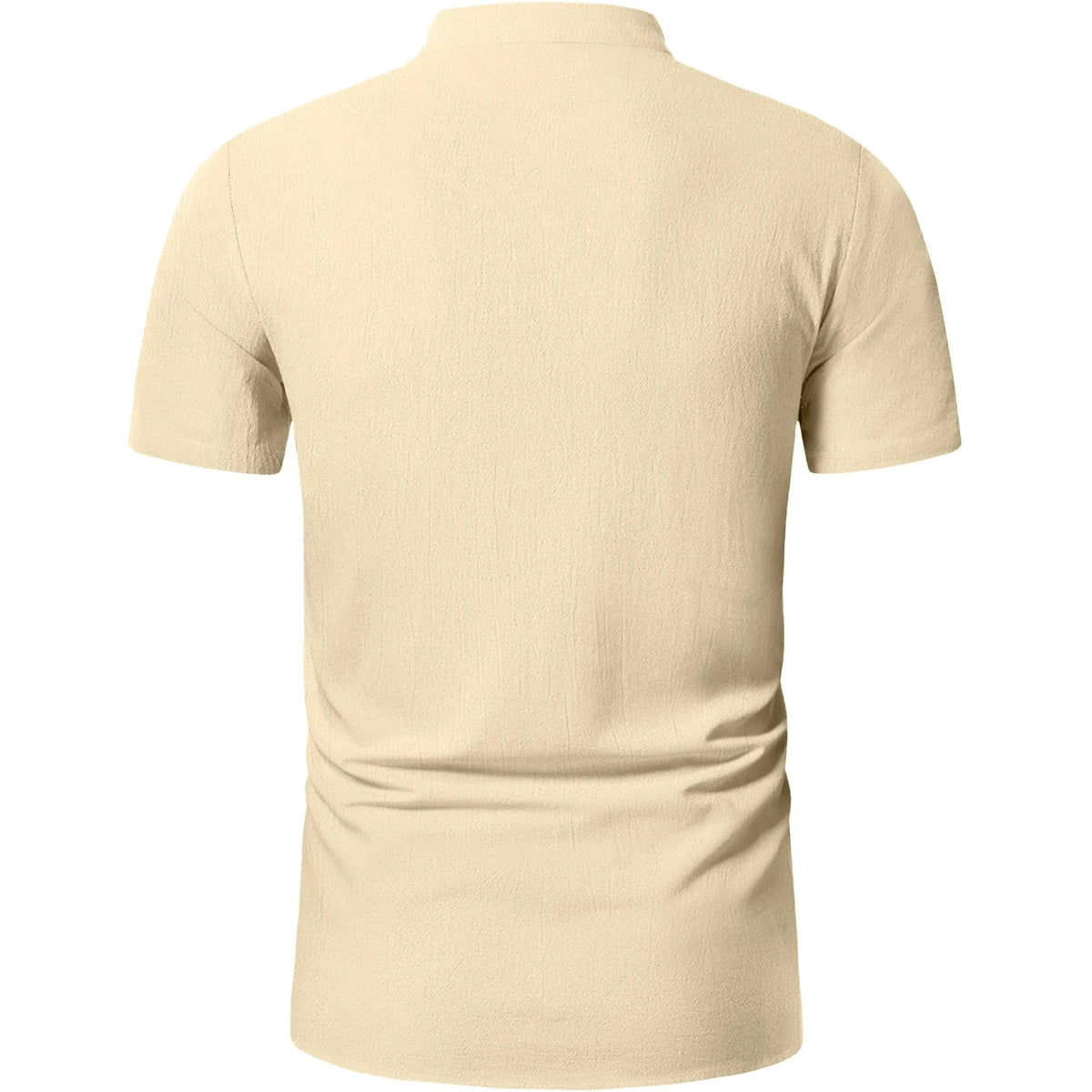 HAOMEILI Men's Short Sleeve Shirts Retro Style Lace up for Medieval,Viking,Hippie Halloween Cosplay Pirate Renaissance Costume