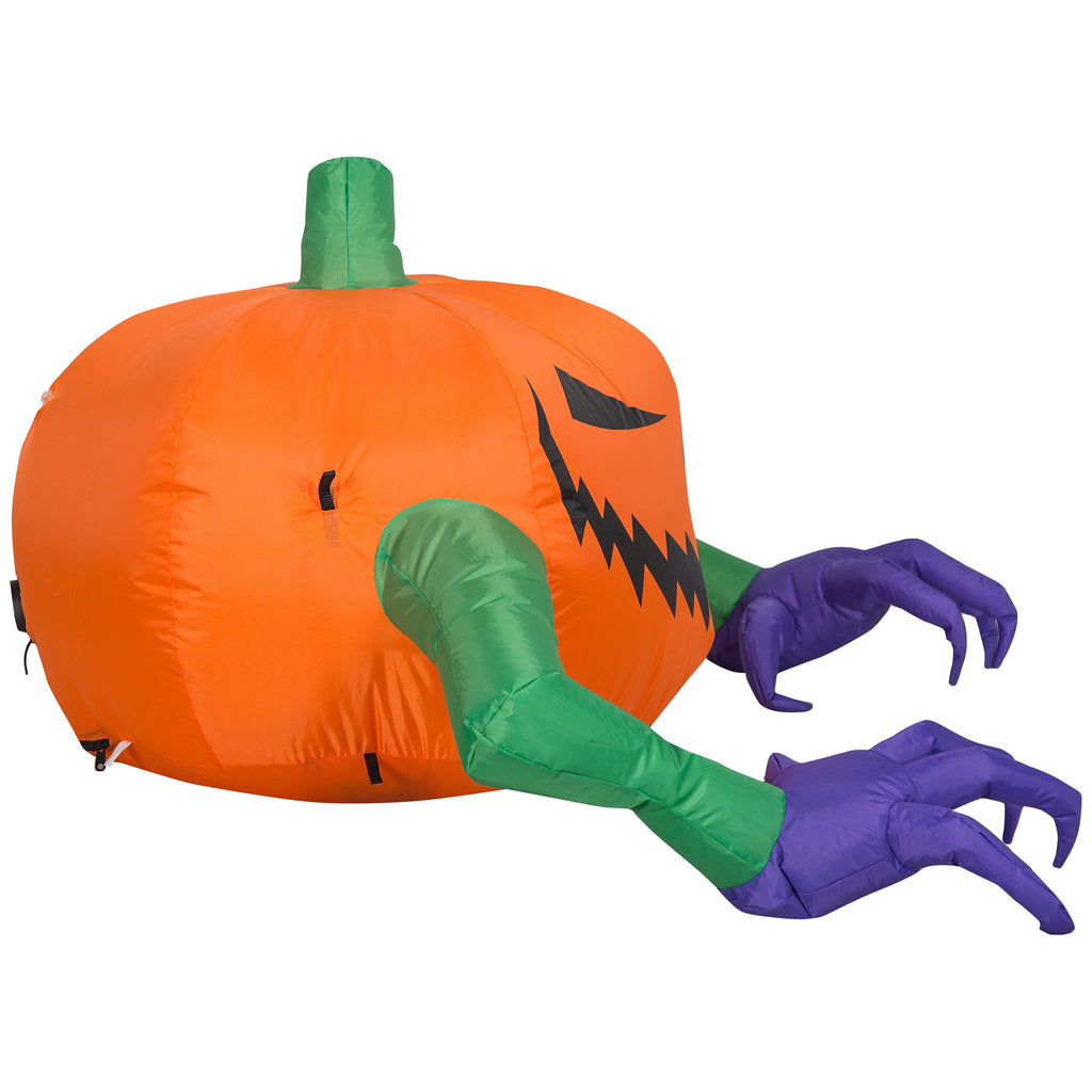 48 Inch Crawling Jack o' Lantern Monster for Halloween by Airblown Inflatables