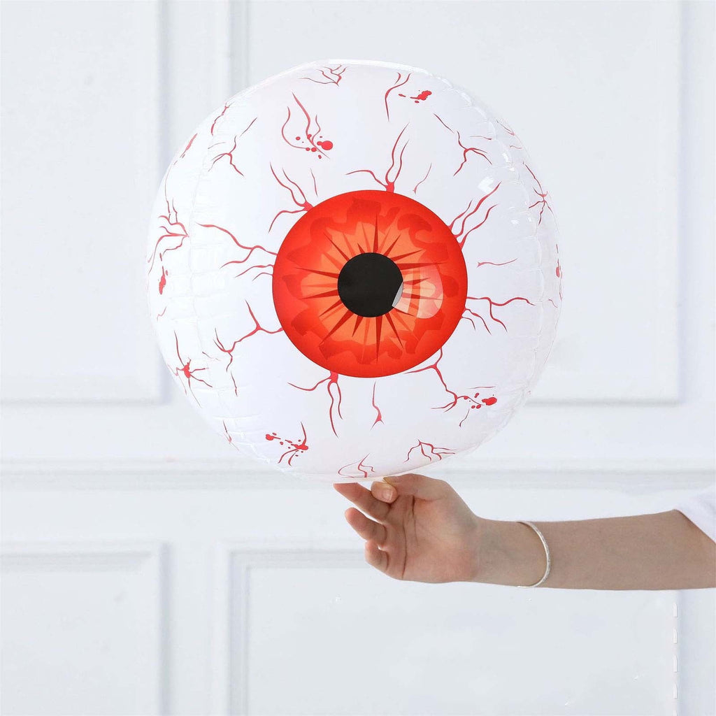 Water Resistant Inflatable Halloween Eyeball Decorations for Indoor and Outdoor Party Decor, for Garden and Courtyard Halloween Festivities