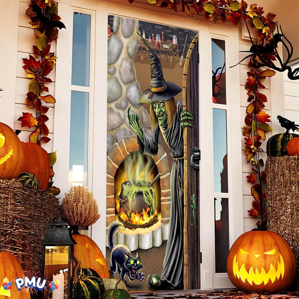 PMU Halloween Microwave Door Decoration 12in x 24in (1/pkg) Pkg/1