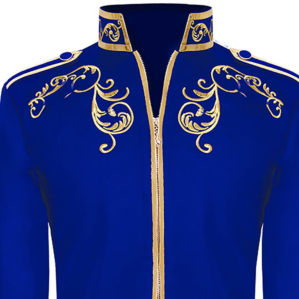 Men Clearance LYXSSBYX Mens Jackets Fall Fashion Halloween Men's Costume Men's Mid Length Retro Tuxedo Costume