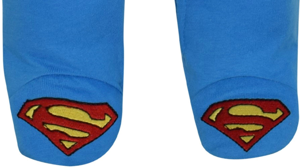DC Comics Justice League Toddler Boy or Girl Cosplay One Piece Coverall with Cape Batman Black