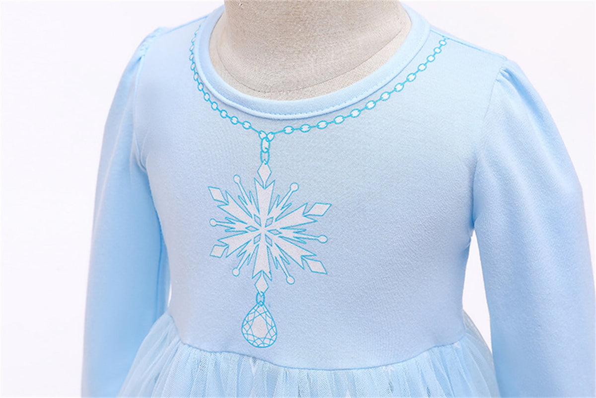 WIBACKER 1-6Y Toddler Girls Princess Costumes Dresses Fancy Dress Up Clothes for Halloween Party Cosplay, Christmas Gift