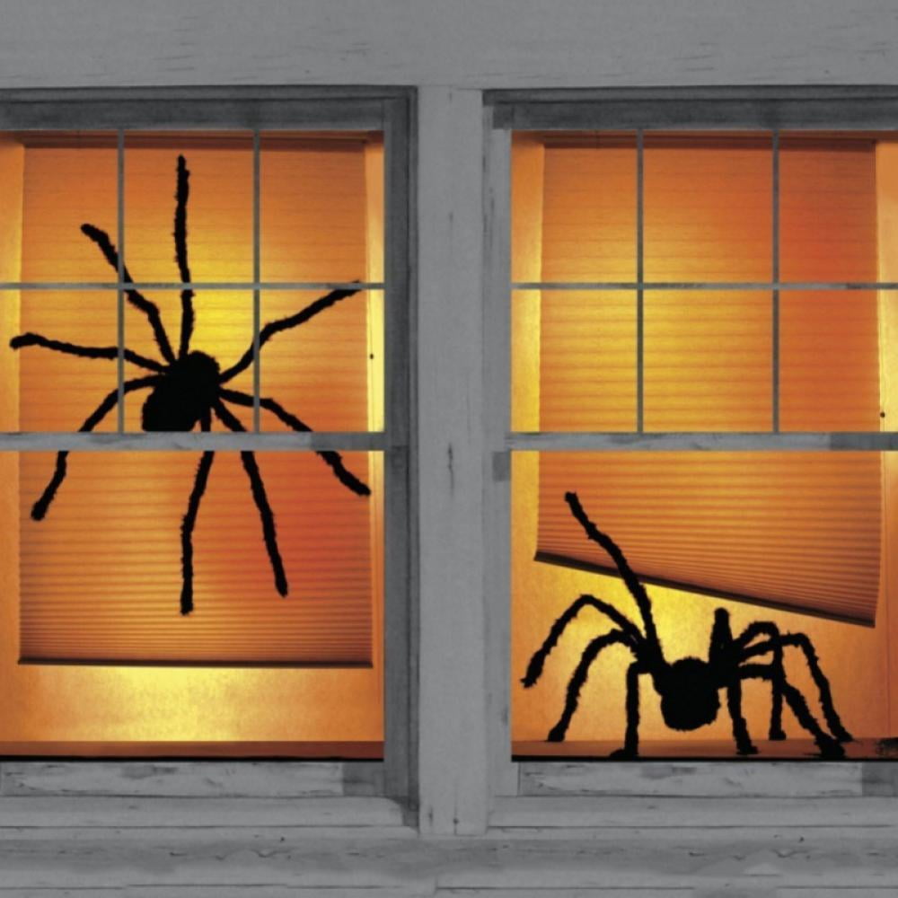 Realistic Hairy Giant Spider, Real Large Spiders for Halloween Outdoor Decoration House Prank Prop