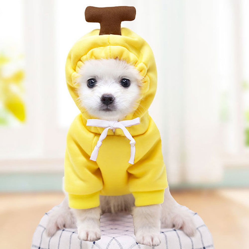 Winter Warm Plush Dog Hoodie, Heart‑Shaped Pet Cosplay Outfit for Small Dogs