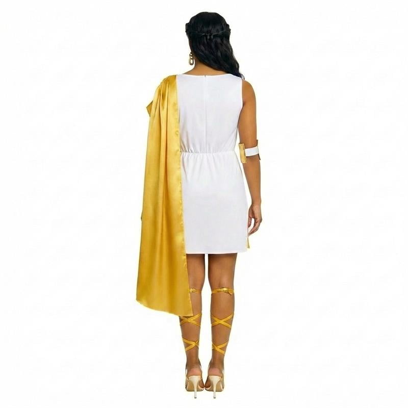 Greek Goddess Halloween Costume for Adults, Women's Size M (8/10), by Way to Celebrate