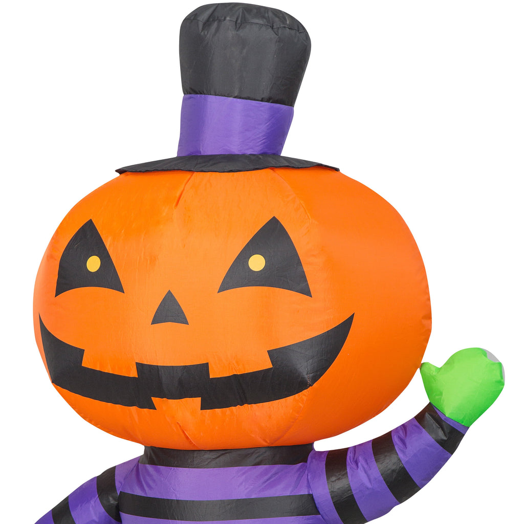 48 Inch Crawling Jack o' Lantern Monster for Halloween by Airblown Inflatables
