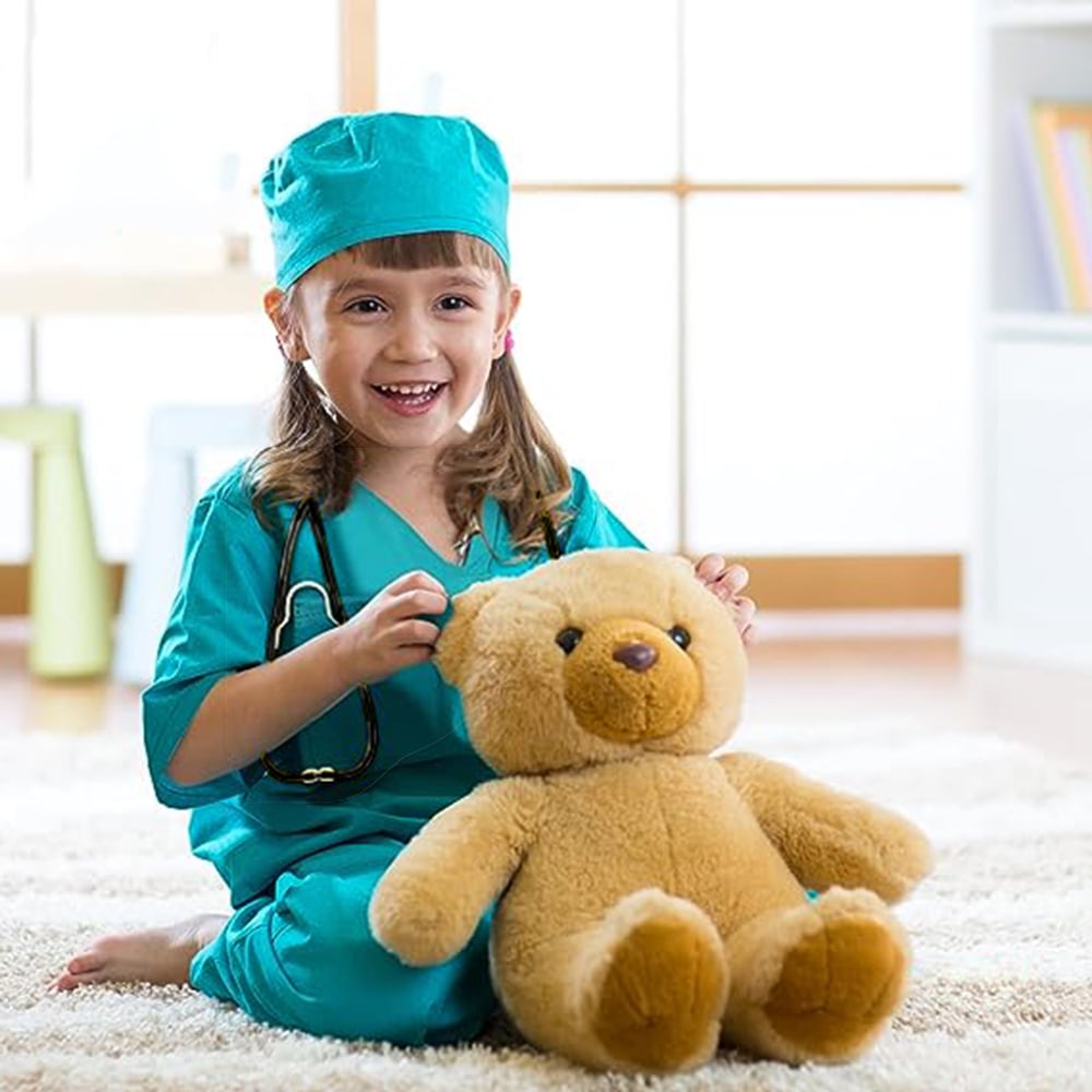 Style-Carry Doctor Role Play for Kids come with scrubs pants and accessories, suitable for boys and girls aged 3 4 5 years old