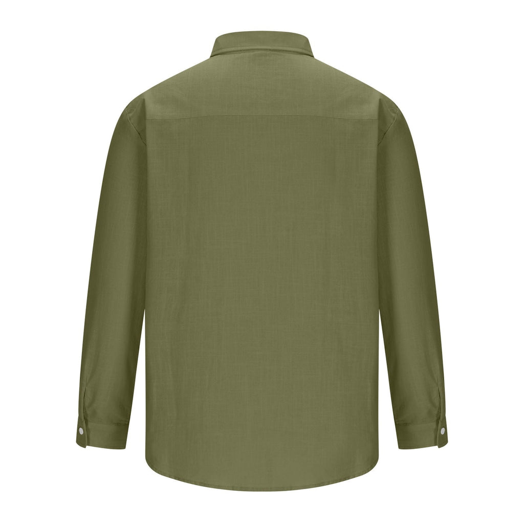YLSDY Men's Medieval Renaissance Pirate Shirt Vintage Linen Tunic Tops V-Neck Long Sleeve Lace-Up Loose Fit Blouse Orange XXXL