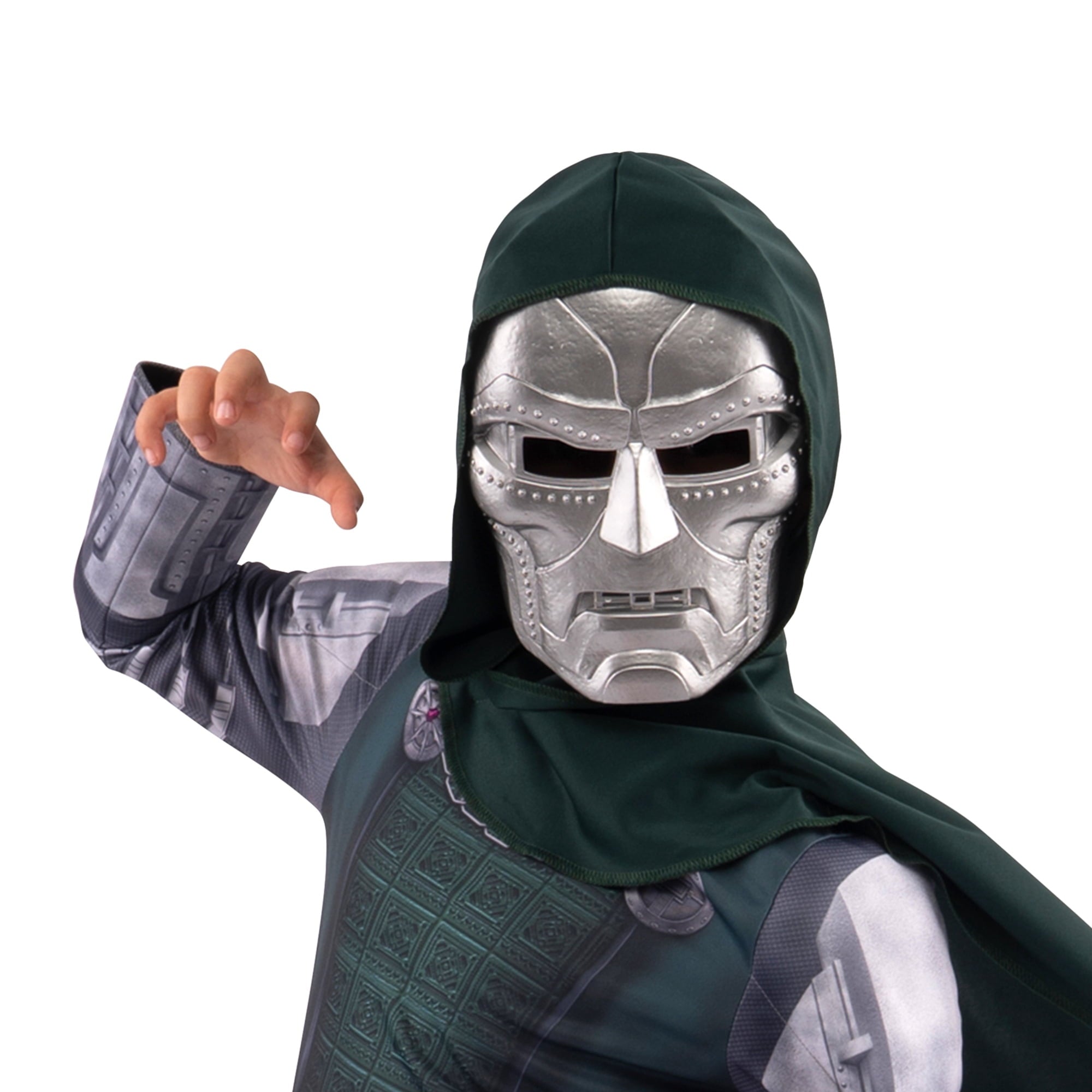 Marvel's Doctor Doom Halloween Costume for Children, Boy's Size S (6/7), by Jazwares