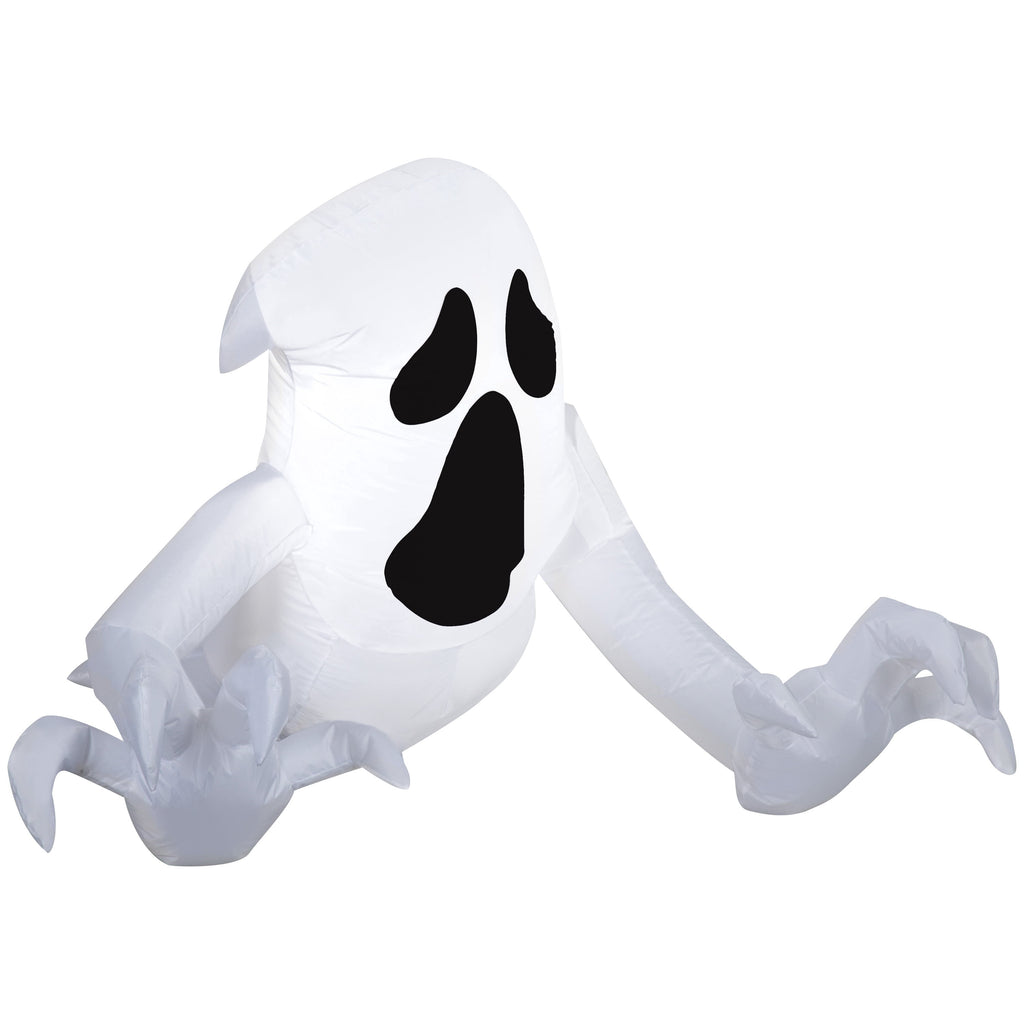 Ghost Crawler Airblown Yard Inflatable, Black and White, 4', Halloween by Way To Celebrate