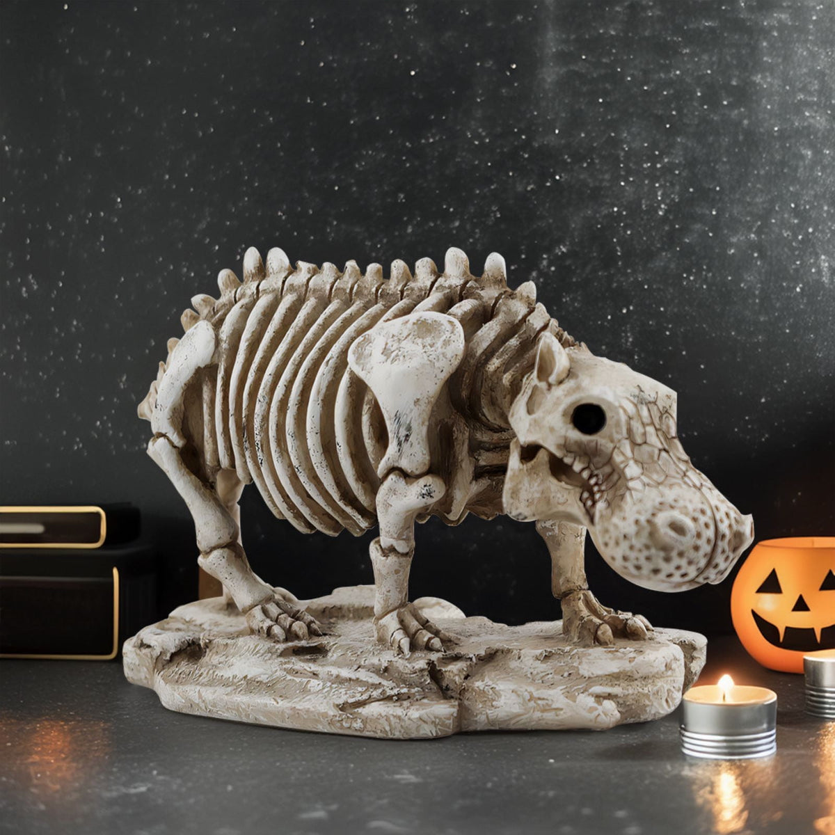Halloween Skeleton Snake Prop Realistic Scary Serpent Decorative Ornament, Spooky Scene Setup Skeleton Decor Haunted House Party Prop, Home Shop Display Halloween Skeleton Holiday Ornament Gift