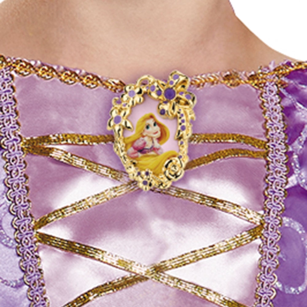 Disney Tangled Rapunzel Halloween Costume for Children, Girls Size XS (4/5), by Disguise