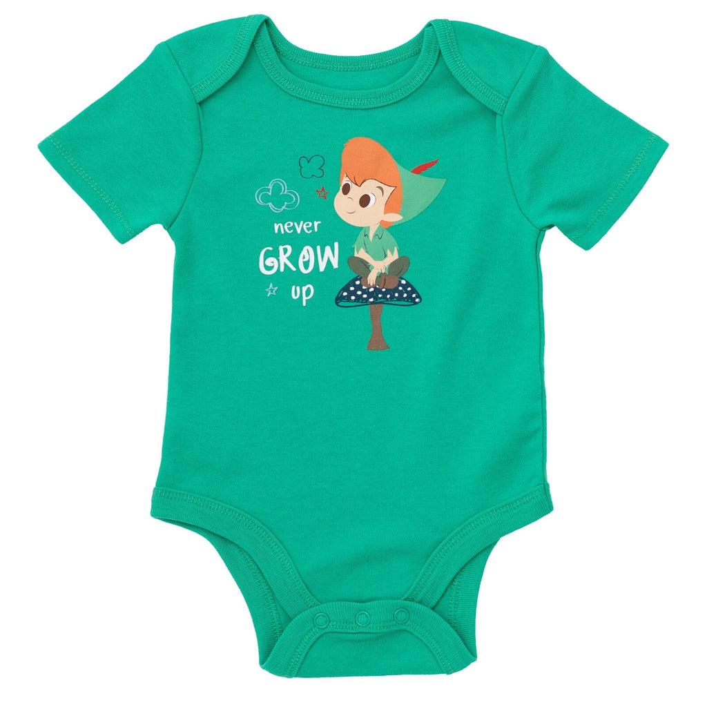 Disney Winnie the Pooh Baby Boy or Girl 2-Piece Cosplay Bodysuit and Hat Set Light Blue Eeyore