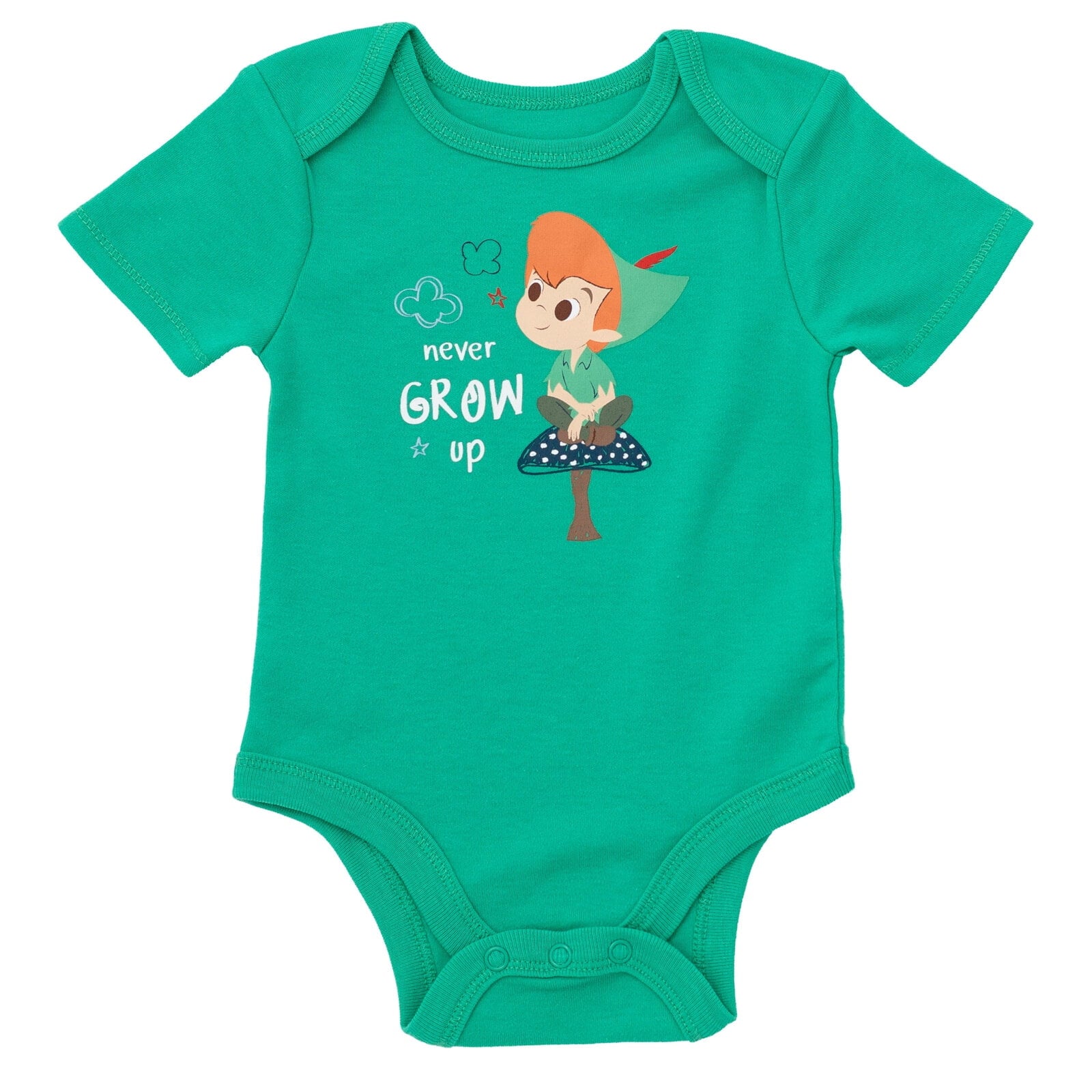 Disney Winnie the Pooh Baby Boy or Girl 2-Piece Cosplay Bodysuit and Hat Set Light Blue Eeyore