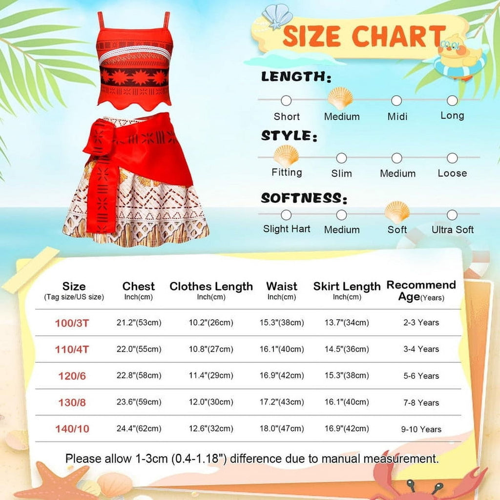 Jurebecia Princess Costume for Girls Dress Halloween Cosplay Outfits Birthday Fancy Tween Dress with Accessories 130 cm 7-8 Years