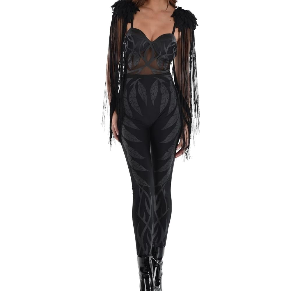 Amscan Dark Angel Deluxe Costume Women's Small (2-4)