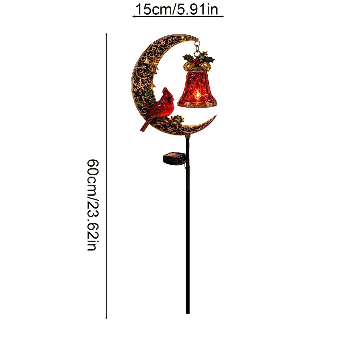 Halloween Witch Cauldron Garden Stake Lights, 2.7Ft LED Color Waterfall-Style Light Flow Flying Witch Garden Stake, Waterproof Weather Resistant Projector Lights for Outdoor Yard, Lawn, Pathway