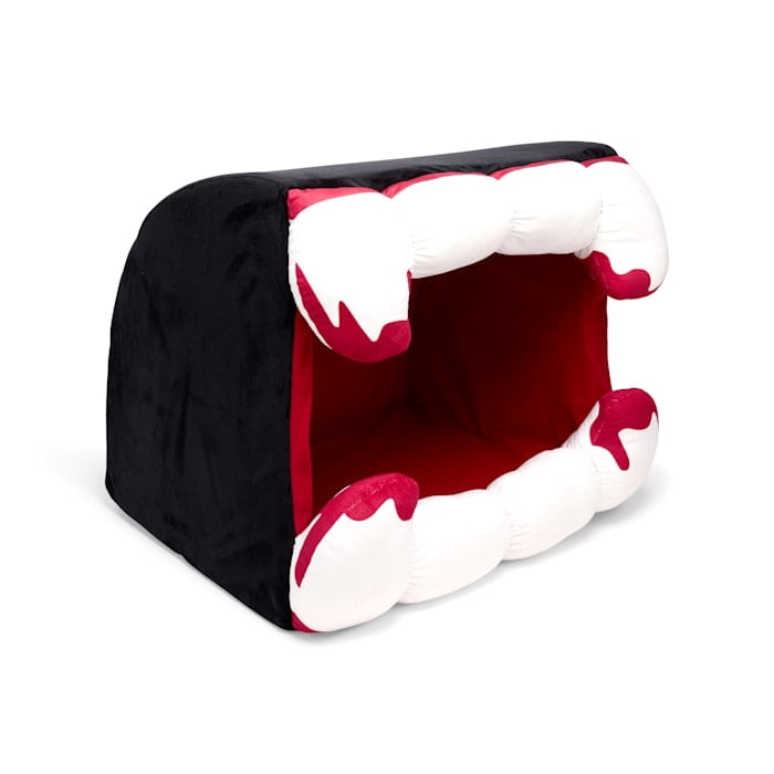 Petco Halloween Vampire Fangs Hooded Pet Bed 17" L x 20" H x 15" D Medium