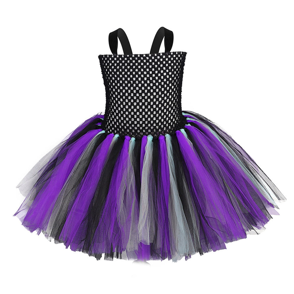 KAWELL Butterfly Fairy Dress Costume Halloween Fluffy Mesh Costume