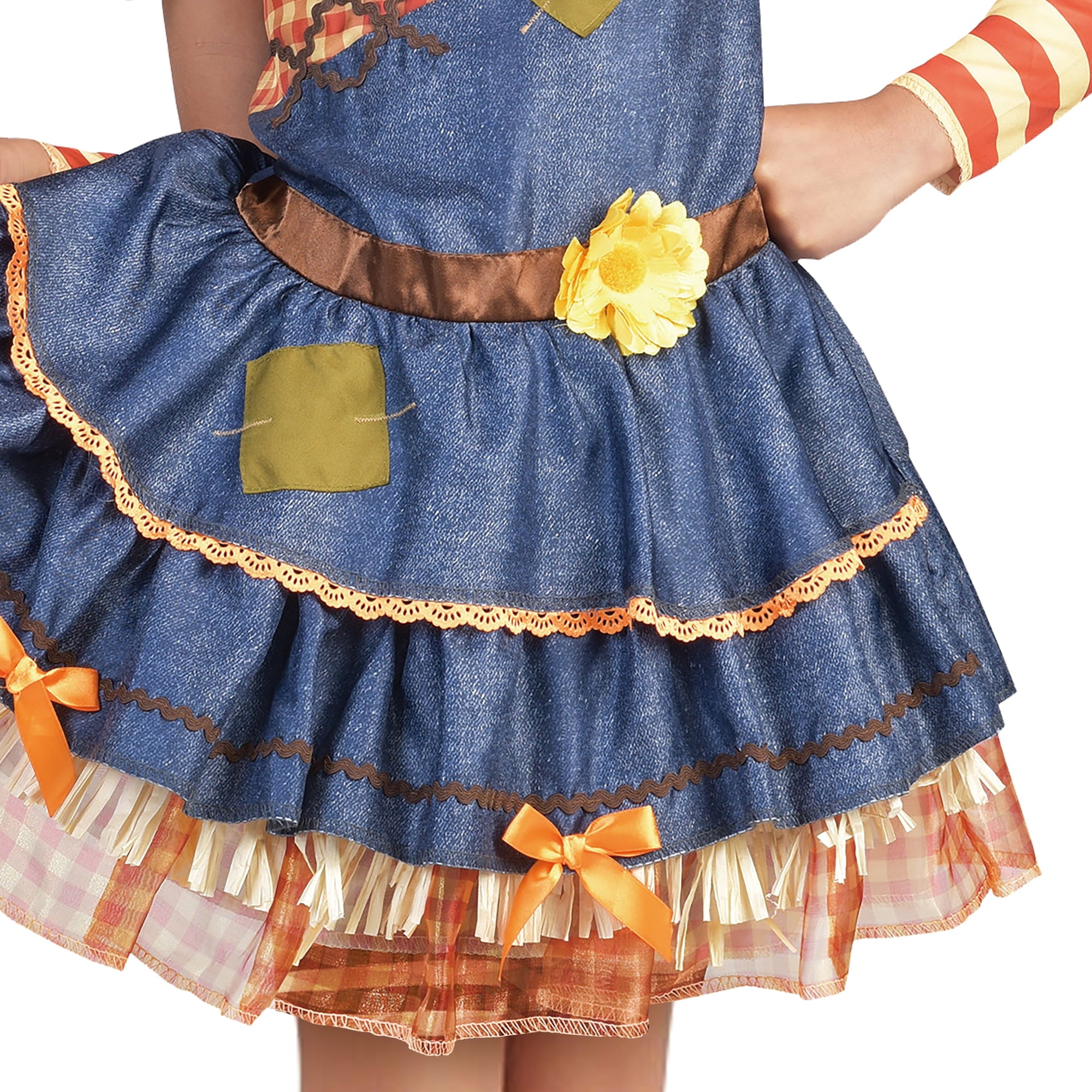 Scarecrow Sweetie Halloween Costume for Children, Girls' Size S (6/6x), by Way to Celebrate
