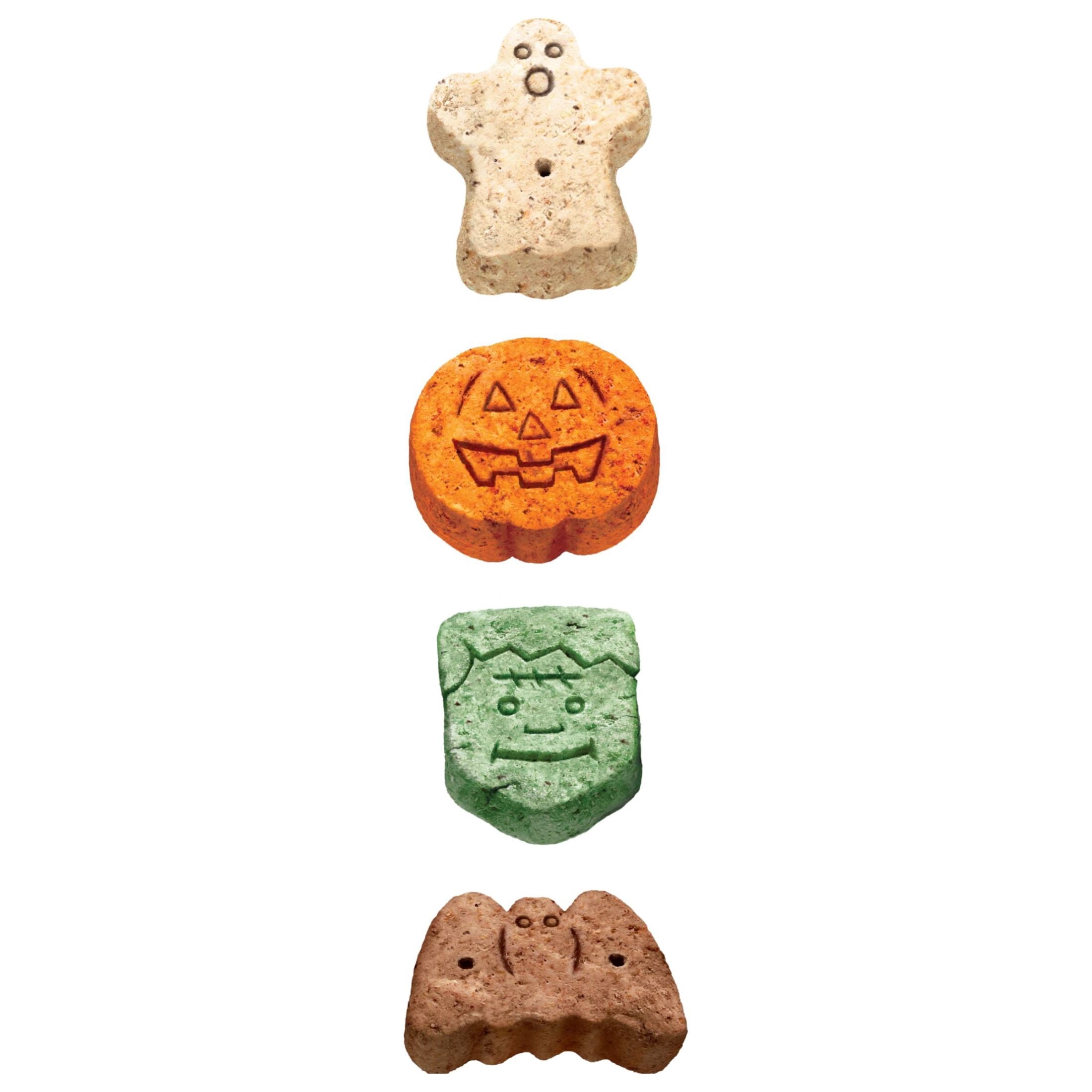 Milk Bone Spooky Biscuits, Halloween Dog Treats, 24 oz Pail