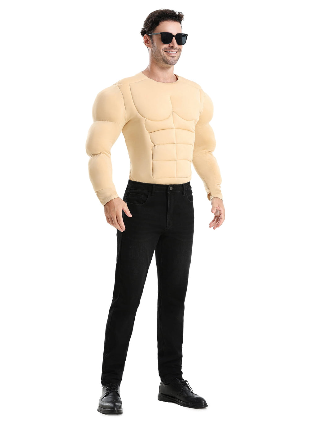 Seasons Men's Muscle Suit Halloween Costume, Adult Size, Funny Dress Up
