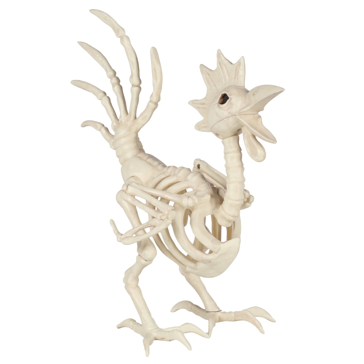 Seasons 12" Skeleton Rooster Halloween Decoration for Crazy Bonez Skeleton Line