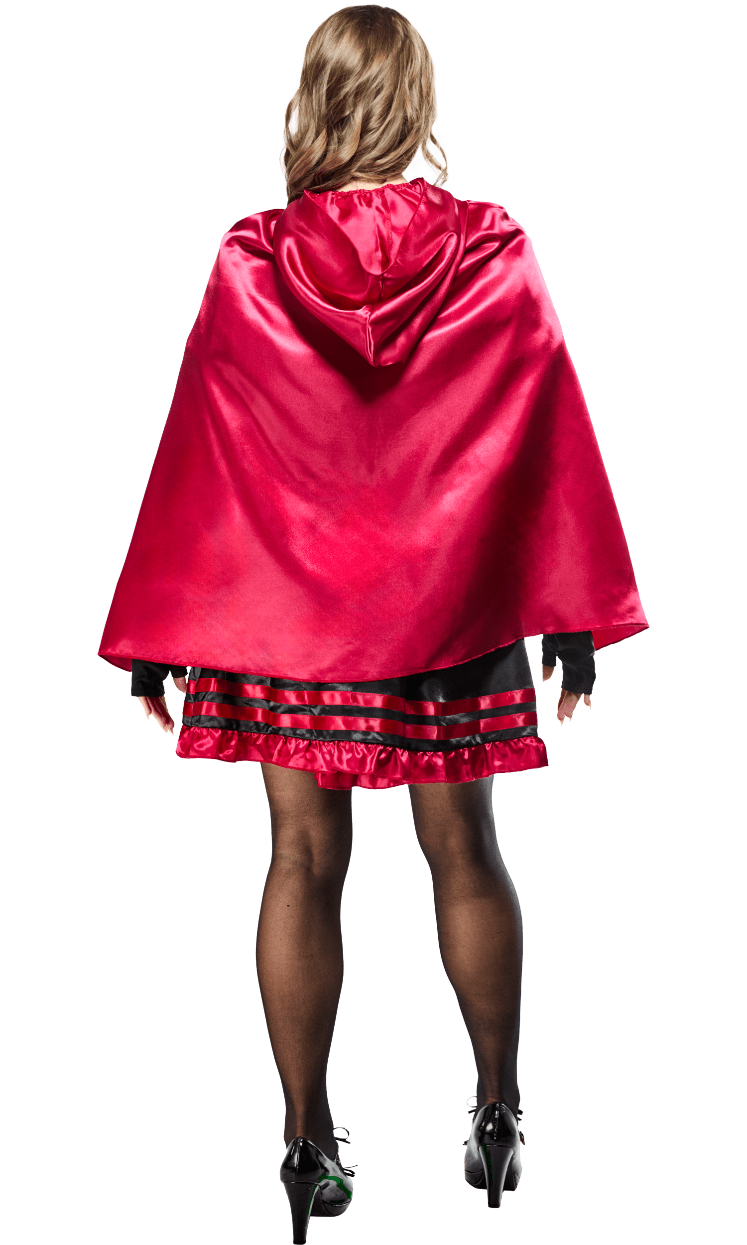 Red Riding Hood Halloween Costume for Adults, Women's Size L (12/14), by Way to Celebrate