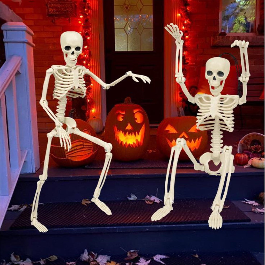Halloween Skeleton Snake Prop Realistic Scary Serpent Decorative Ornament, Spooky Scene Setup Skeleton Decor Haunted House Party Prop, Home Shop Display Halloween Skeleton Holiday Ornament Gift