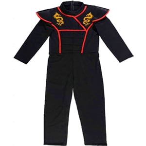 Ninja Costume Kids Ninja Muscle Costumes Boys Ninja Set Accessories Best Children Gift(kids-M-6/7T)