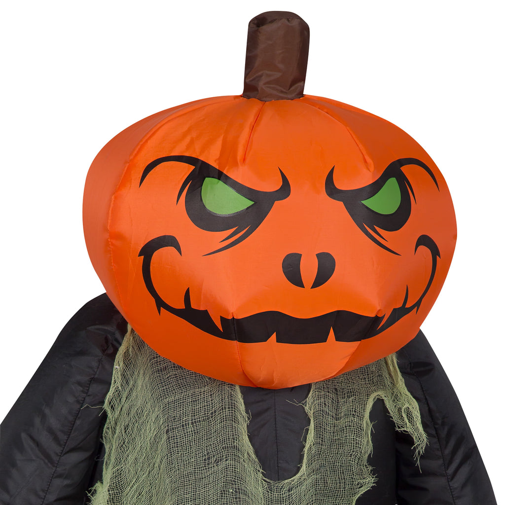 48 Inch Crawling Jack o' Lantern Monster for Halloween by Airblown Inflatables