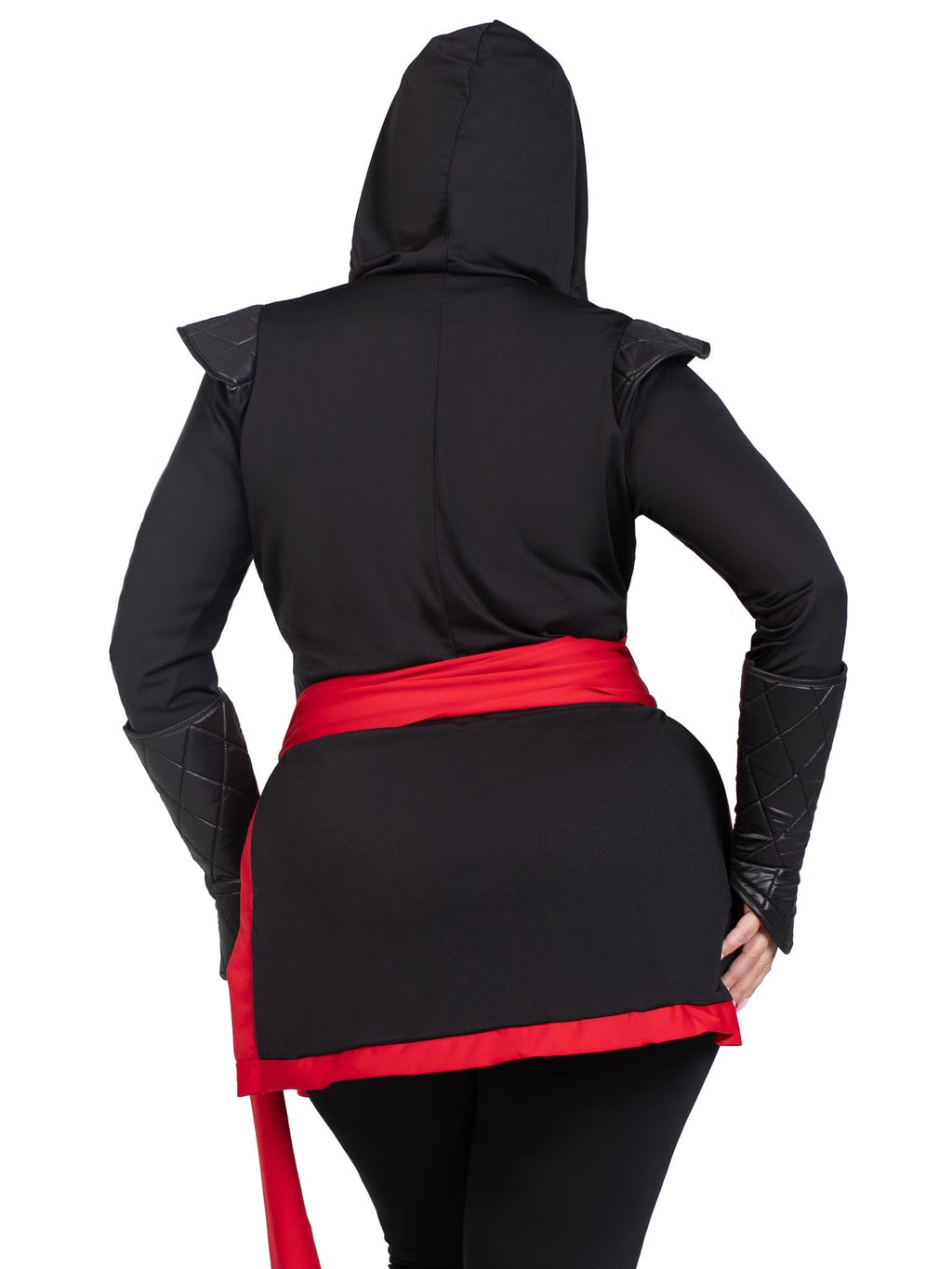 Leg Avenue Women's Plus Size Black Ninja Assassin Costume