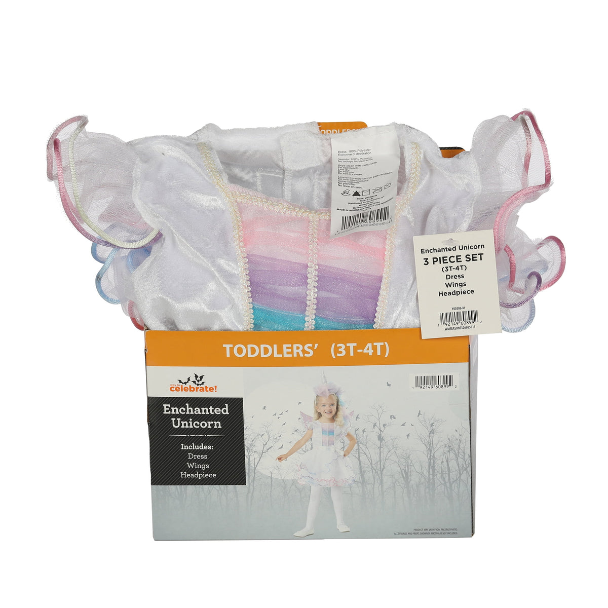 Enchanted Unicorn Halloween Costume for Infant, Size 12-18M, by Way to Celebrate