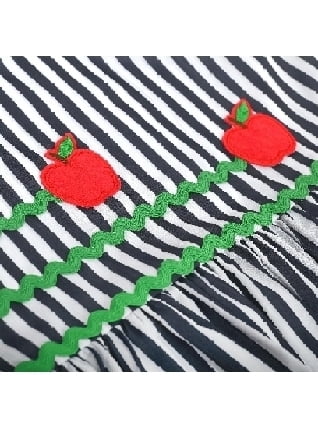 Sunny Fashion Girls Dress Sleeveless Rose Floral Butterfly Garden Party Sundress Cotton Blue 9-10 Years