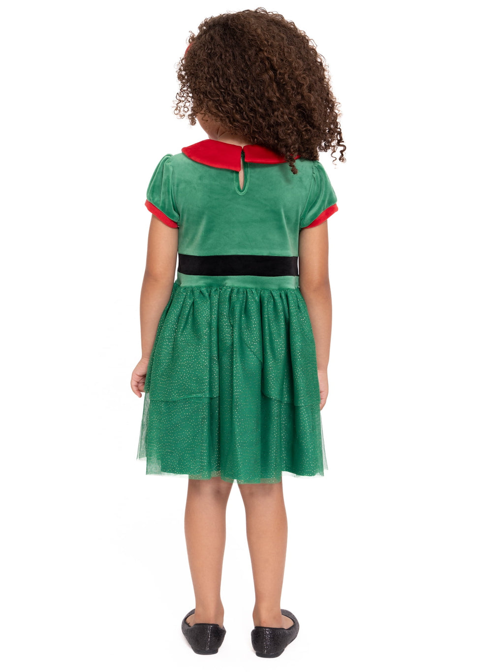 Toddler Girl Elf Velour Cosplay Dress, Sizes 12M-5T