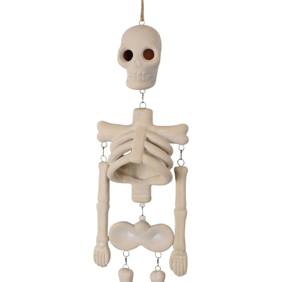 Skeleton Wall Decoration, Cream, 16.7", Halloween by Way To Celebrate