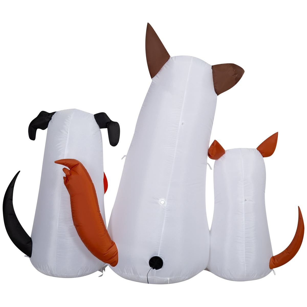Ghost Dog Trio Airblown Yard Inflatable, Multicolor, 6', Halloween by Way To Celebrate