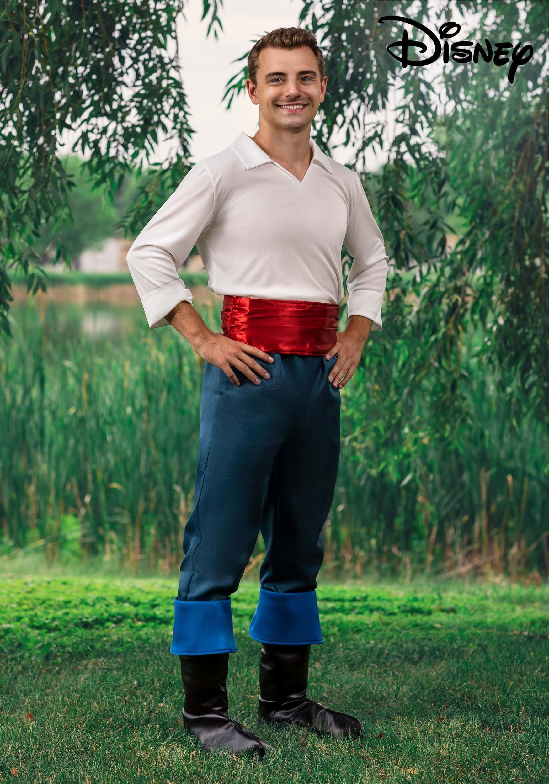 Men's Disney The Little Mermaid Prince Eric Costume
