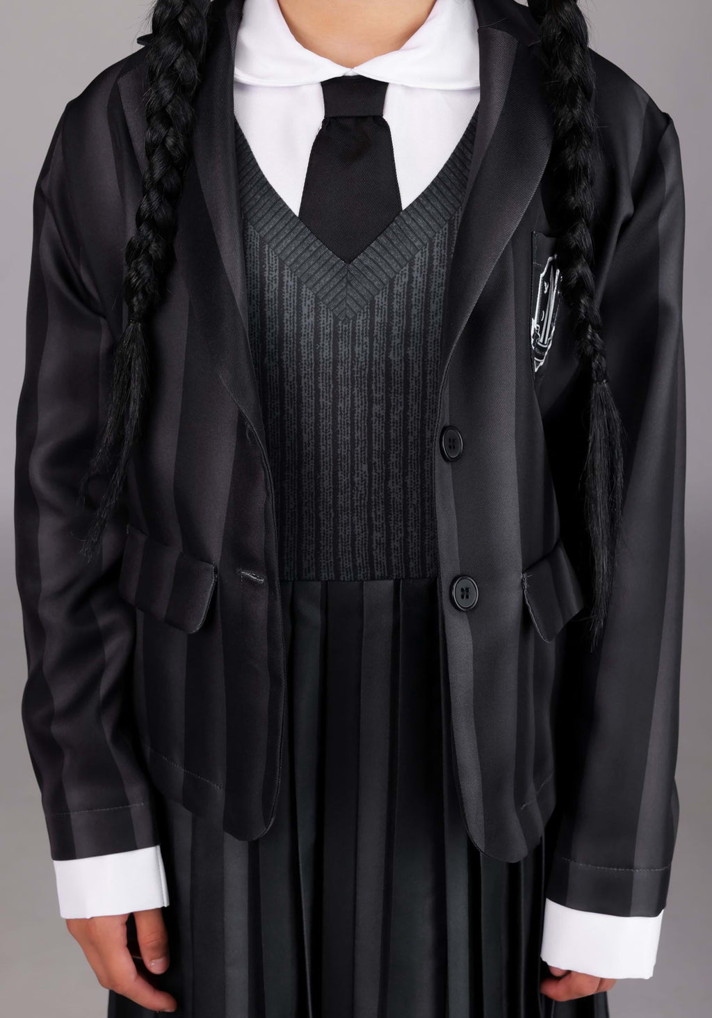 Wednesday Nevermore Girl's Costume