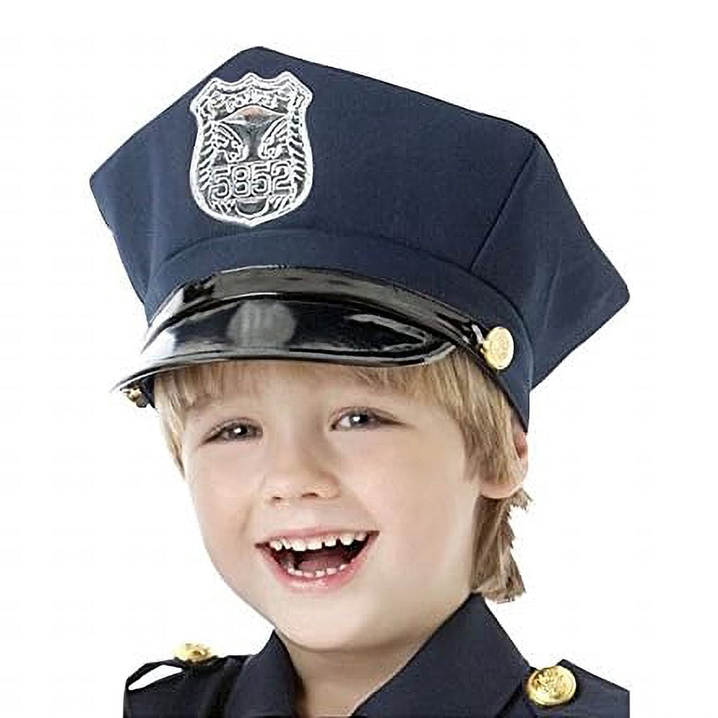 Amscan Police Officer Boys' Halloween Costume, Medium, Blue