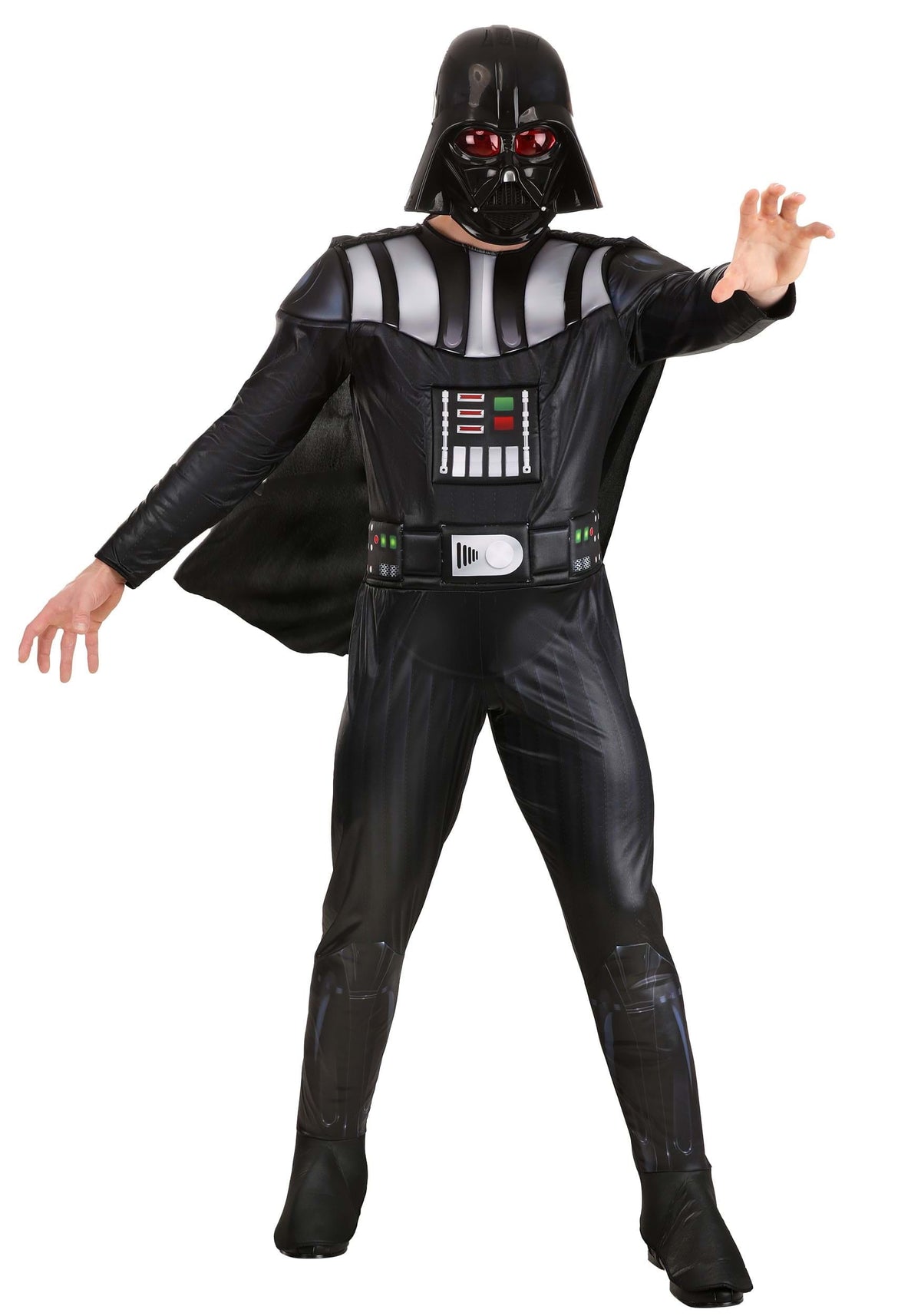 Men's Star Wars Darth Vader Qualux Costume by Jazwares - Size X Large