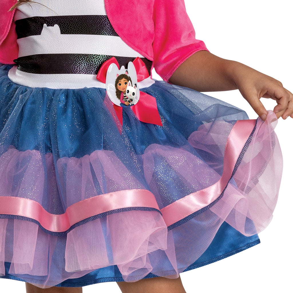 NBC Universal Gabby's Dollhouse Gabby Halloween Costume for Children, Girls Size S (6/6X), by Disguise