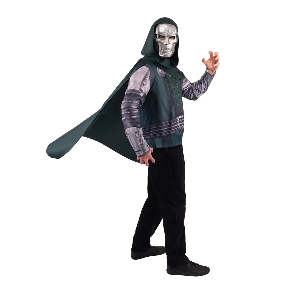 Marvel Dr.Doom Halloween Costume for Adults, Men's Size Small / Medium (28-34), by Jazwares